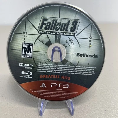 Fallout 3 - Sony PlayStation 3 Greatest Hits NUR Disc getestet - Bild 1 von 2
