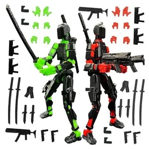 T13 Action Figure Set (Assembly Completed), 3D Printed Multi-Jointed, Titan 13 - Picture 1 of 7
