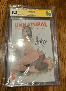 Unnatural #1 CGC 9.8 SS Signed Mirko Andolfo 1st Appearance Of Lealie Blair - Picture 1 of 6