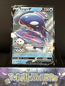 Pokemon Card Kyogre V 037/159 Crown Zenith Half Art Ultra Rare Near Mint - Picture 1 of 2