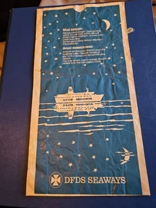 DFDS SEAWAYS Sick Bag Vintage - Picture 1 of 2