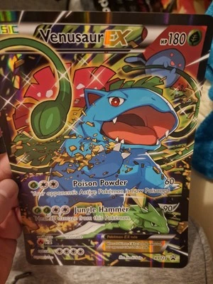 Free shipping Venusaur EX Jumbo XY123 (2016) Oversized Rare Pokémon MINT TCG - Image 1 of 4