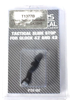 Paradas deslizantes tácticas Vickers para Glock 42 y 43 VTSS-002 Foto 1 de 2