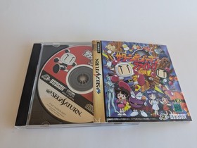 Saturn Bomberman Fight!! Sega Saturn Japan Import JP US Seller DDP Tested Manual