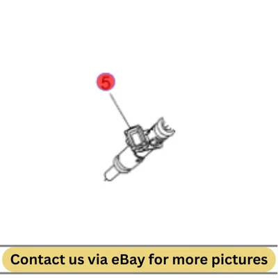 Injetor de combustível multiporta Chevrolet Cruze 2010 usado fabricante de equipamento original 55353806 - Imagem 1 de 4