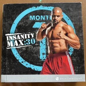 Insanity Max 30 by Beachbody ~ Complete 10 Disc Workout DVD Set With Case - Picture 1 of 12