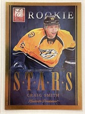2011-12 Panini Elite Craig Smith Rookie Stars RC #5 Hockey Nashville Predators