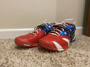 RARE - Babolat ANDY RODDICK Propulse 3 US OLYMPICS Stars and Stripes - Size 12.5 - Picture 1 of 6