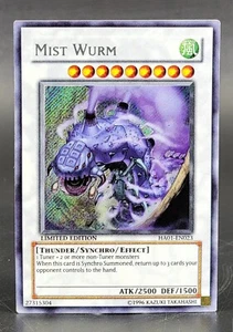 Yu-Gi-Oh Mist Wurm HA01-EN023 Secret Rare Hidden Arsenal VLP/NM - Picture 1 of 3