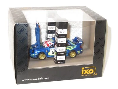 1/43 Subaru Impreza WRC  Network Q Rally 2001  World Champion Podium - R.Burns - Image 1 of 4