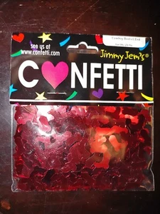 7 bolsas Jimmy Jem's Confetti, Cowboy Bootv1 confeti rojo CCP8109 - Imagen 1 de 3