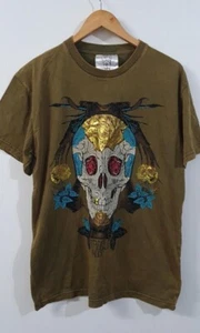 Miracle Rock - Camiseta Unisex Envejecida Diseño Gráfico Calavera Talla L/XL - En muy buena condición - Imagen 1 de 6