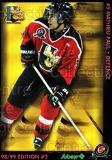 1998-99 Halifax Mooseheads Series Two #16 Mathieu Paul