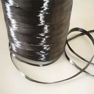 Hilo de fibra de carbono 12K T700 6 mm de ancho, se vende en rollo completo sin deformación - Imagen 1 de 5