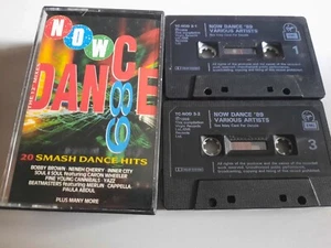 VARIOUS ARTISTS -NOW DANCE 89 - DOUBLE CASSETTE TAPE ALBUM 1989 NTWICM - Imagen 1 de 1
