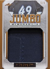 🔥#/6 DAN CLOUTIER JUMBO RELIC 2022-23 Leaf In Game Used ITG Memorabilia GOALIE