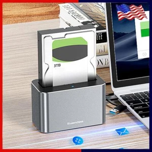 USB External Disk Box Enclosure Cases for 2.5 & 3.5 Inch SATA/SAS HDD SSD - Afbeelding 1 van 9