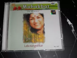 Mohabbat - The Romance Lata Mangeshkar CD Volume 1 and 2 - Picture 1 of 2