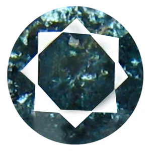 0.23 ct AAA Grade Terrific Round Cut (4 x 4 mm) Vivid Blue Diamond Gemstone - Picture 1 of 1