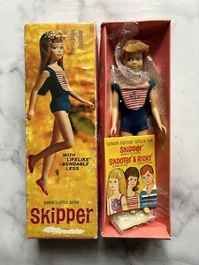 Muñeca Barbie vintage de Mattel década de 1960 patrón de cabello rojo con patas flexibles realistas - Imagen 1 de 8
