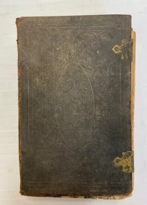 1855 German Book- "Prayer Book for All Occasions"- Printed in Philadelphia- RARE Foto 1 de 4