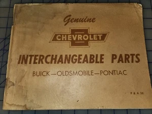 Catálogo de piezas de intercambio Chevrolet 1951 - Imagen 1 de 5