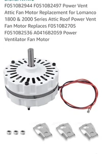 IWIWE Power Vent Motor Replacement F0510B2944 - Picture 1 of 6