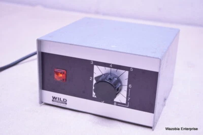 FUENTE DE ALIMENTACIÓN MICROSCOPIO WILD HEERBRUGG SUIZA TIPO MTR 22 Foto 1 de 4