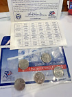 2002-P State Quarter 5 Coin Mint Set ~ Sealed Mint Cello ~ Choice? Gem w/Coa