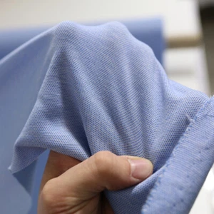 Weich Himmelblau Herbst-Jersey für weiche warme Bekleidung Meterware - Bild 1 von 3