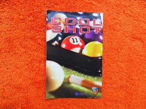 COOL SHOT - original MANUAL - PS2 / sony playstation 2 - Picture 1 of 2