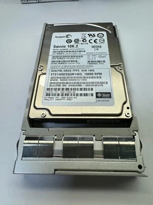 SUN 540-7355-02 390-0324-03 ST914602SSUN146GB SAS 2.5" 10K RPM Hard Drive HDD - Image 1 of 4