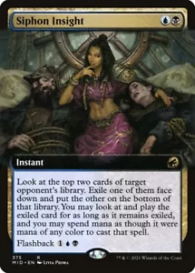 MTG SIPHON INSIGHT FOIL EXC - ESTRARRE LA CONOSCENZA - MID X EN - MAGIC - Picture 1 of 1