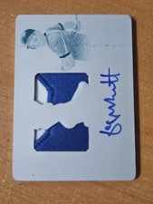 2015 Panini National Treasure Printing Plate 2 Color Patch Auto George Brett 1/1