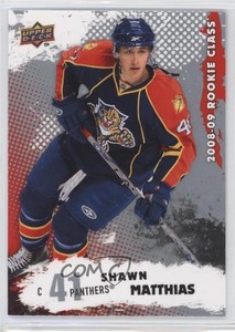 2008-09 Upper Deck Rookie Class Box Set Shawn Matthias #18 Rookie RC