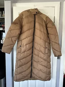 Barbour International Home Run Giacca Cappotto Lungo Trapuntato Uk12 - Foto 1 di 14