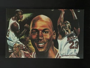 TARJETA POSTAL LIMITADA EXPOSICIÓN DEPORTIVA DE MICHAEL JORDAN 1998 - Imagen 1 de 2