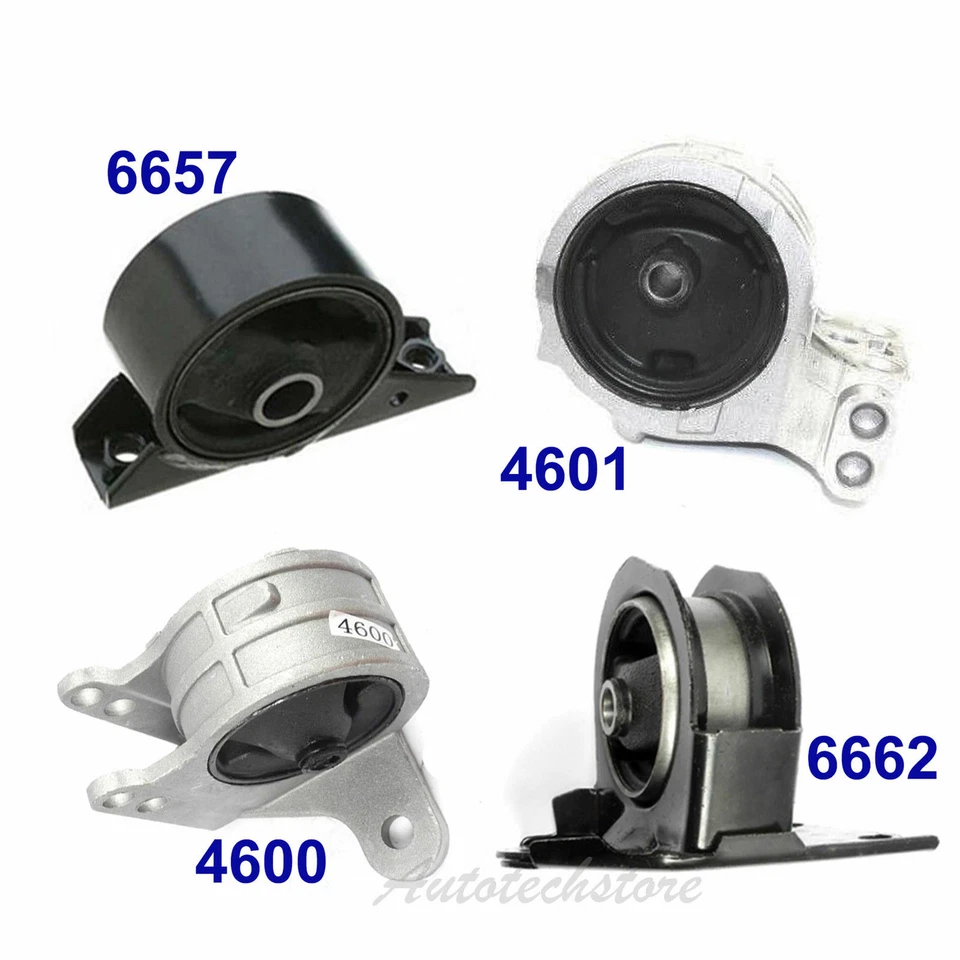 Engine Motor & Trans Mount Auto Set For 1996-1999 Mitsubishi Eclipse RS 2.0L - Image 1 of 4