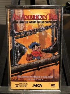 An American Tail Soundtrack (Cassette 1986) OST Linda Ronstadt James Horner RARE - Picture 1 of 5