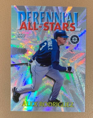 1999 Topps Perennial All Stars Alex Rodriguez #PA9 - Image 1 of 2