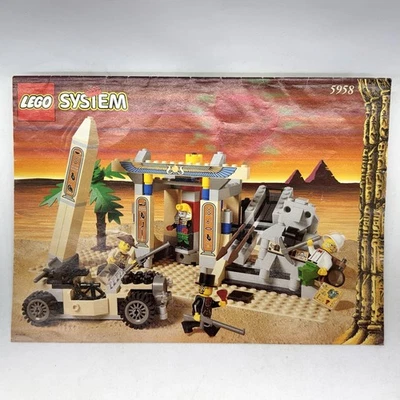 VG - LEGO System Adventurers Mummy's Tomb 5958 1998 Instruction Manual Johnny T - Image 1 of 4