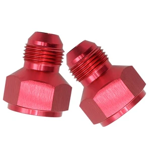 2pcs AN10 10AN Female to AN8 8AN Male Flare Reducer Hose Fitting Adapter A6 - Picture 1 of 4