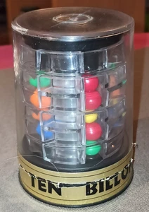 Ten Billion Casse Tête Jeu RUBIK'S CUBE 1980 Fonctionne très bon états - Foto 1 di 6