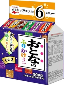 Japanisches Furikake Reis Gewürz Lachs Streusel Nagatanien 5 Geschmacksrichtungen Set 34,4g - Bild 1 von 8