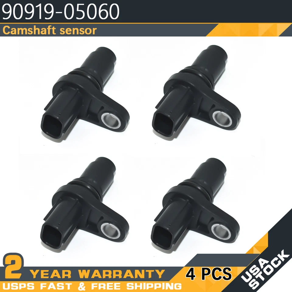 4x 90919-05060 CPS Camshaft Position Sensor For Toyota  4runner Prius Lexus IS F Foto 1 de 4