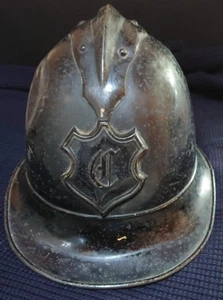 Historischer Feuerwehrhelm der Firma J.G.Lieb Requisiten Fabrik aus Biberach - Bild 1 von 6