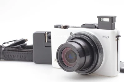English OK [Exc+5] Olympus XZ-1 Digital Camera 10.0MP White From JAPAN - Image 1 of 4