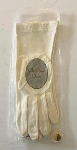 Vintage 50er Jahre Damen Christian Dior Handschuhe orig Etikett in Kunststoff Paris NY Oper Gr.8 - Bild 1 von 4