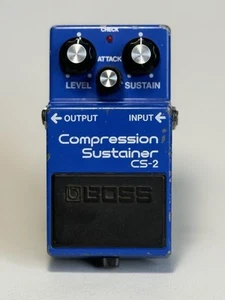 Boss CS-2 CS2 Compression Sustainer Vintage 1980s, Made in Japan - Picture 1 of 8