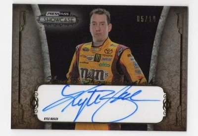 Kyle Busch 2013 Press Pass Showcase Studio Ink NASCAR Autograph Card Auto /10 - Image 1 of 3